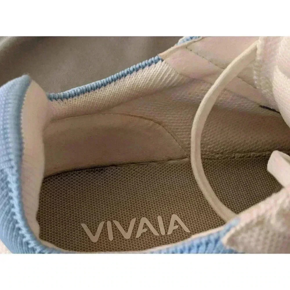 Vivaia V Prime Unisex Casual White Blue Sneakers Sz EU 40 US 9 Sustainable - Picture 8 of 16